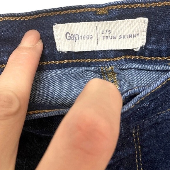 Gap Women's True Skinny Jeans 27S / 4 Short - Picture 5 of 7
